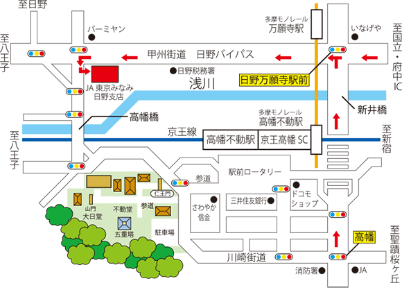 アクセスマップ